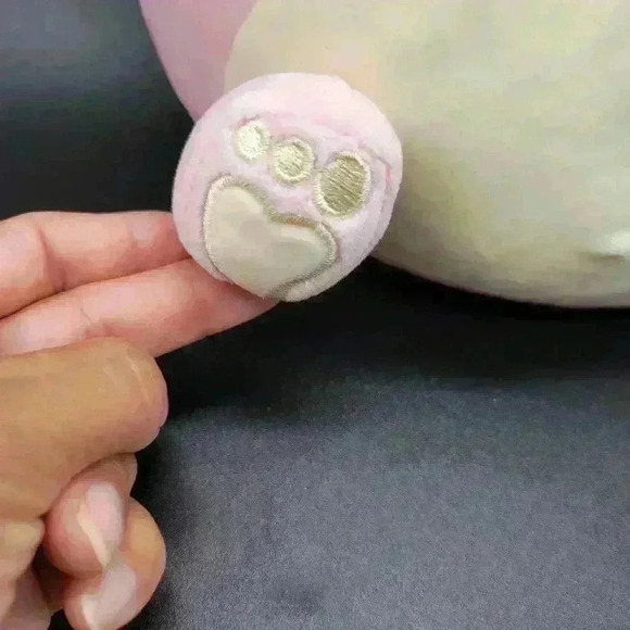 Squishmallows Caparinne RARE the Pink Rainbow Bigfoot NWT Multicolor - Picture 3 of 7